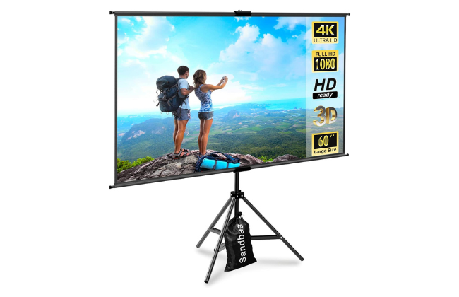 Tripod Projection Screen